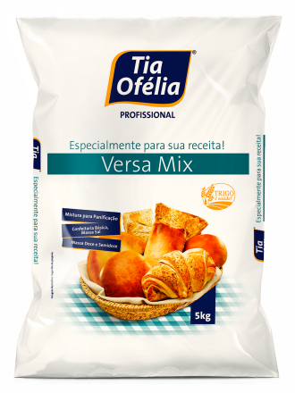 MISTURA PARA PÃO VERSA MIX 5KG PLÁSTICO